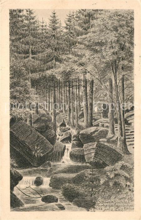 Hirsau Schweinbachtal K?nstlerkarte