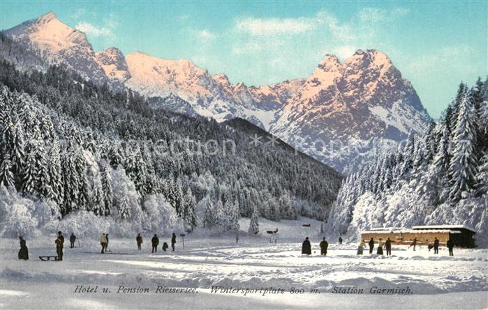 GARMISCH-PARTENKIRCHEN Bayern Hotel Pension Riessersee