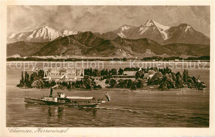 Chiemsee Bayern Herreninsel