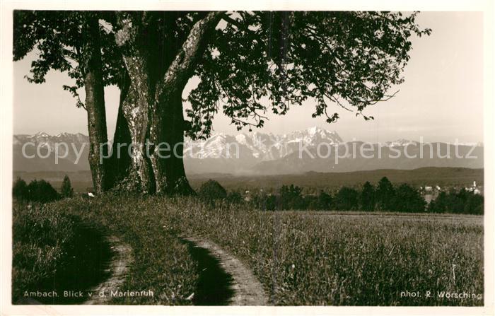 Ambach Muensing Blick v. d. Marienruh