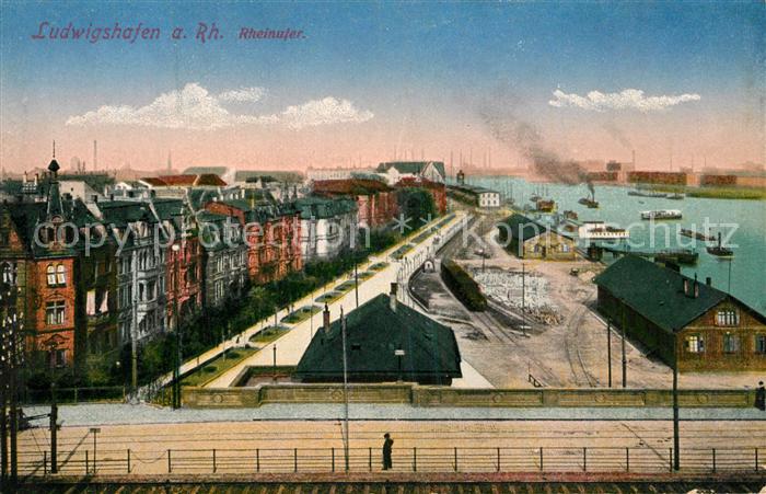Ludwigshafen Rhein Rheinufer