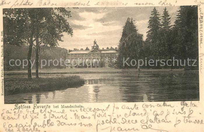 Kuppenheim Schloss Favorite bei Mondschein