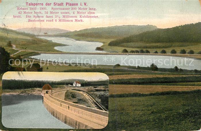 Plauen Vogtland Talsperre