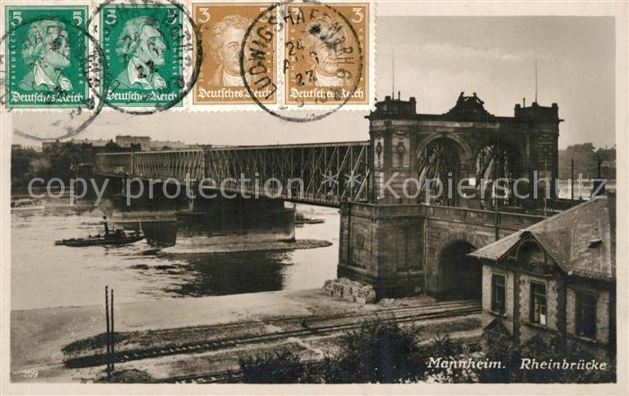 MANNHEIM BW Rheinbr?cke