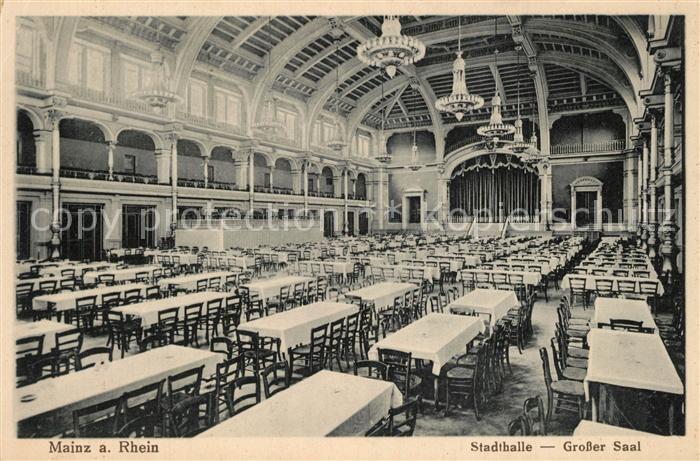 Mainz Rhein Stadthalle Grosser-Saal