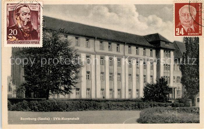 Bernburg Saale SVA Kuranstalt