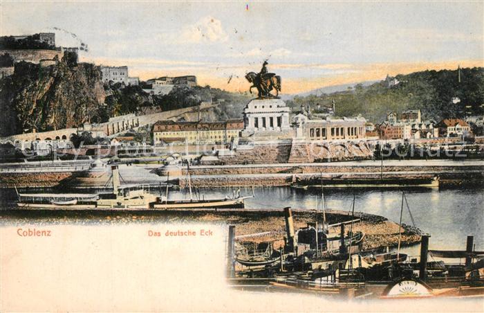 Koblenz Rhein Deutsches Eck