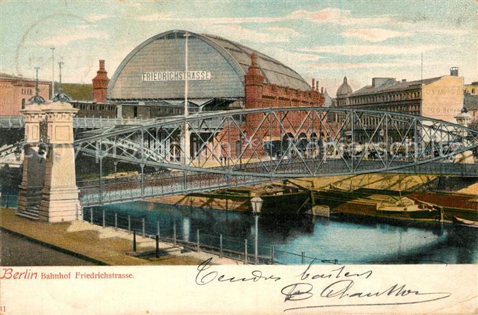 BERLIN  CITY Bahnhof Friedrichstrasse