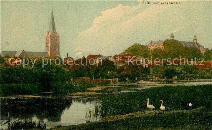 Pl?n See Blick vom Schwanensee