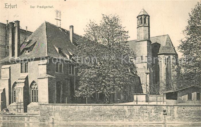 ERFURT  CITY Predigerhof