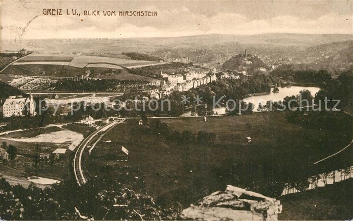 Greiz Th?ringen Blick vom Hirschstein