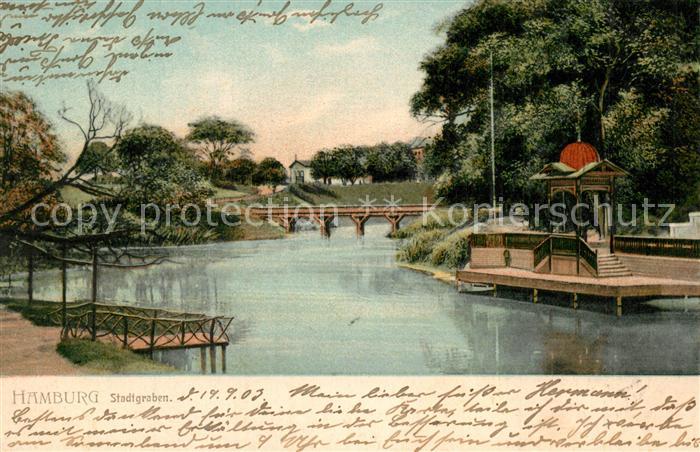 HAMBURG  CITY Stadtgraben