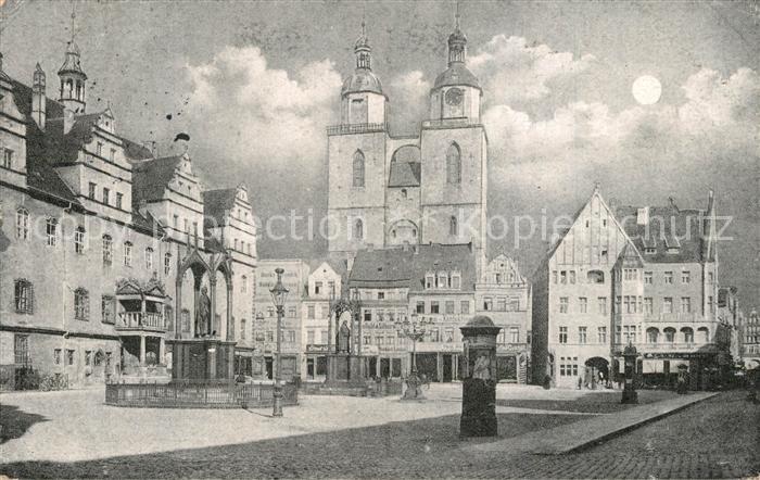 Wittenberg Lutherstadt Marktplatz