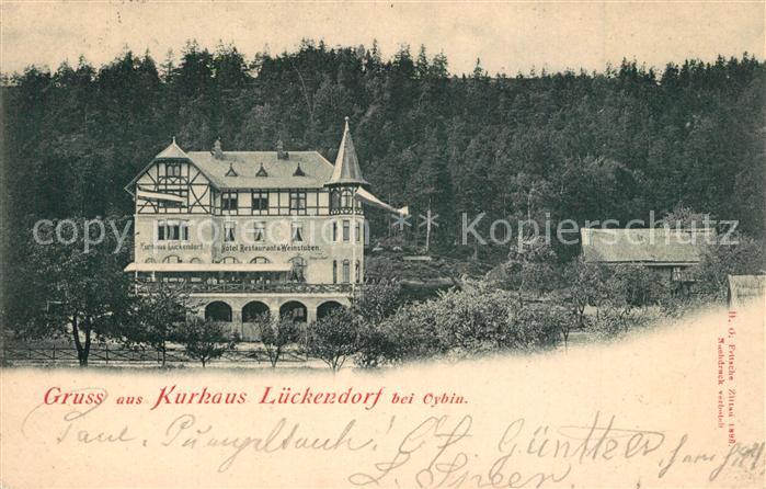 Oybin Sachsen Kurhaus L?ckendorf