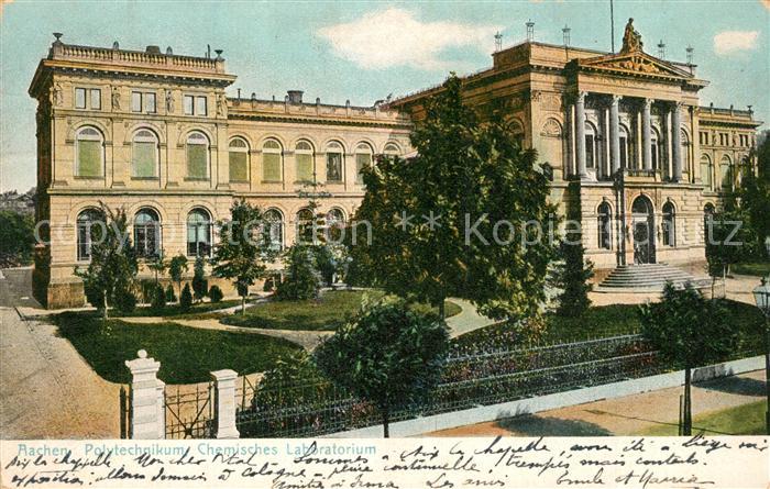 AACHEN NRW Polytechnikum Chemisches Laboratorium