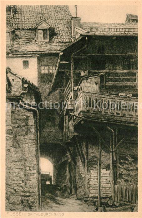 F?ssen Allg Spital-Durchgang