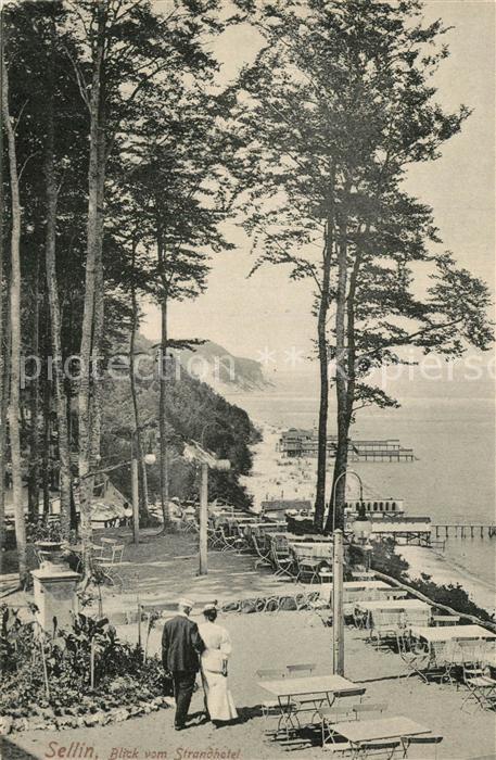 Sellin R?gen Blick vom Strandhotel