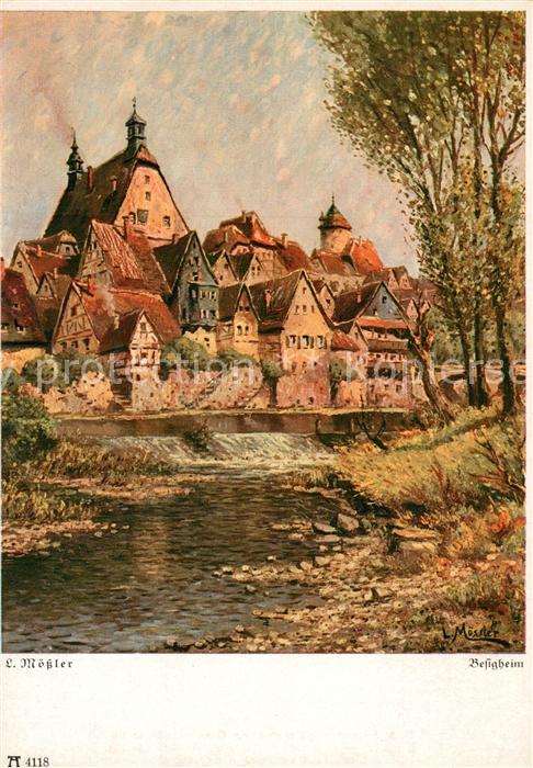 Besigheim K?nstlerkarte L. M??ler