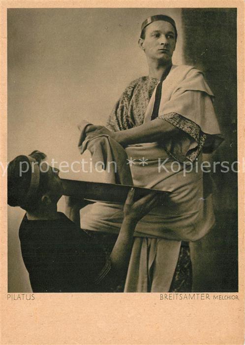 OBERAMMERGAU Bayern Passionsspiele Pilatus