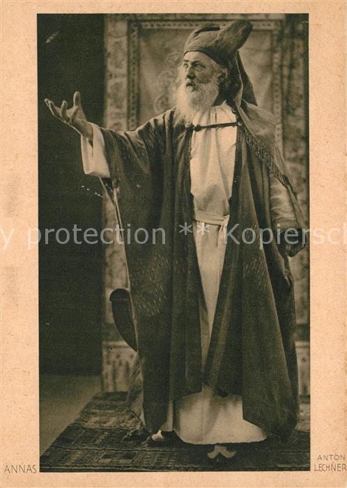 OBERAMMERGAU Bayern Passionsspiele Annas