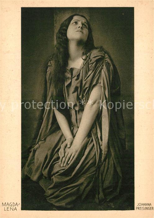 OBERAMMERGAU Bayern Passionsspiele Magdalena Johanna Preisinger