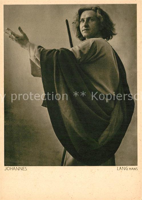 OBERAMMERGAU Bayern Passionsspiele Johannes Lang Hans