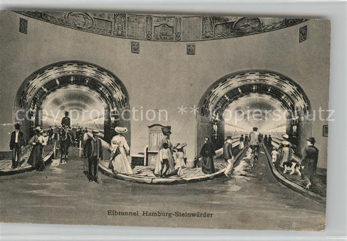HAMBURG CITY Elbtunnel Steinw?rder