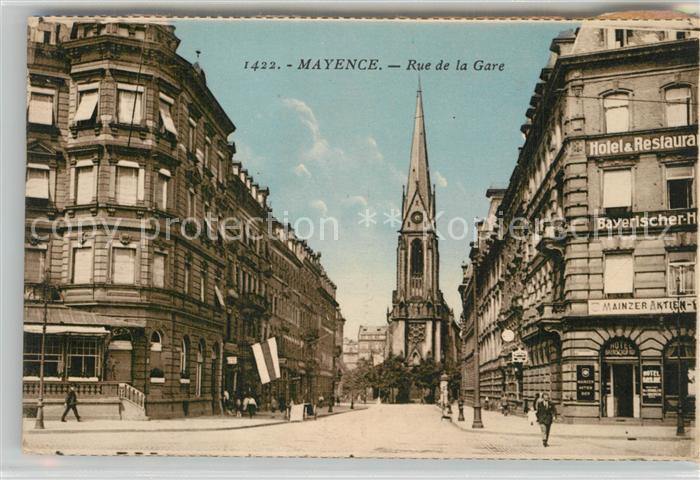 Mayence rue de la Gare