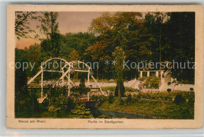 Neuss Partie im Stadtgarten