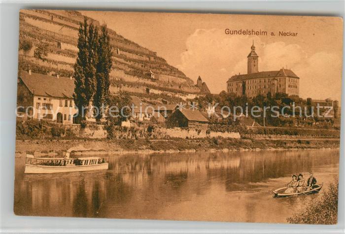 Gundelsheim Neckar Neckarpartie