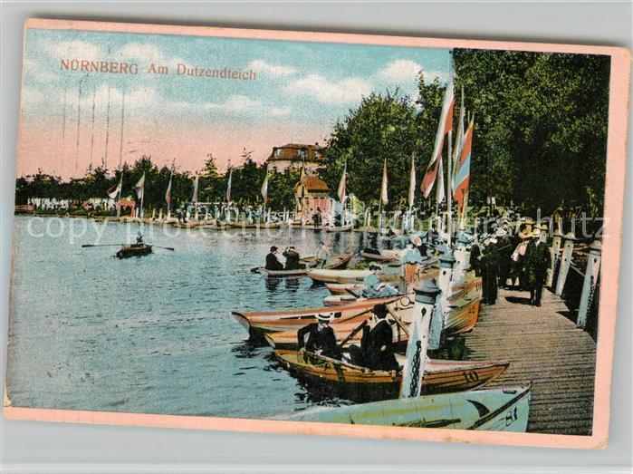 N?rnberg Am Dutzendteich Boote