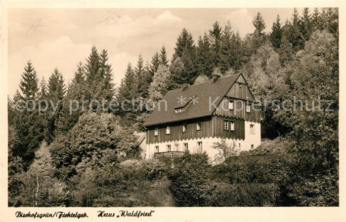 Bischofsgruen Haus Waldfriedhof Pension Kuesperit