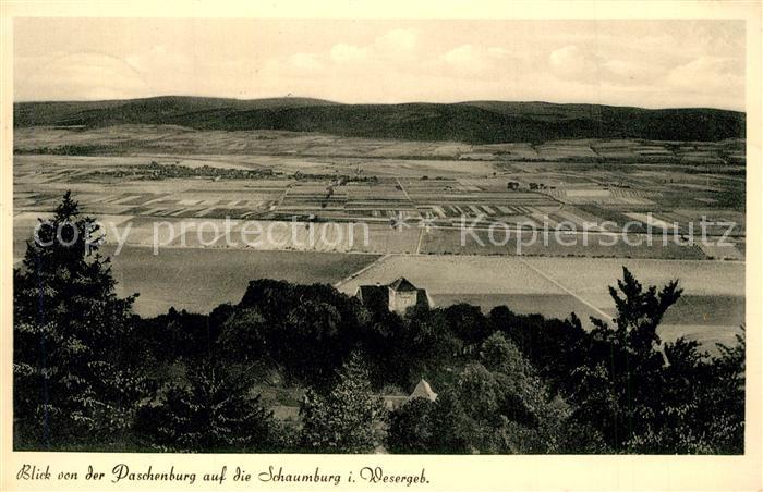 Paschenburg Deckbergen Panorama Schaumburg