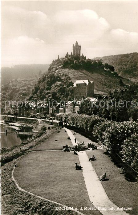 Cochem Mosel Burg Parkanlagen