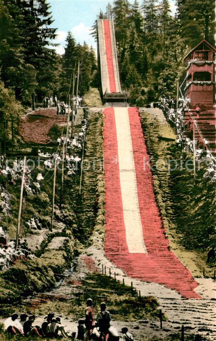 Bischofsgruen Ski Sprungschanze Ochsenkopf