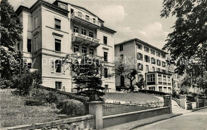 Schwalbach Bad Parkstrasse Haus am Park