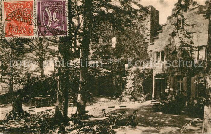 BADEN-BADEN BW Ruine Ebersteinburg