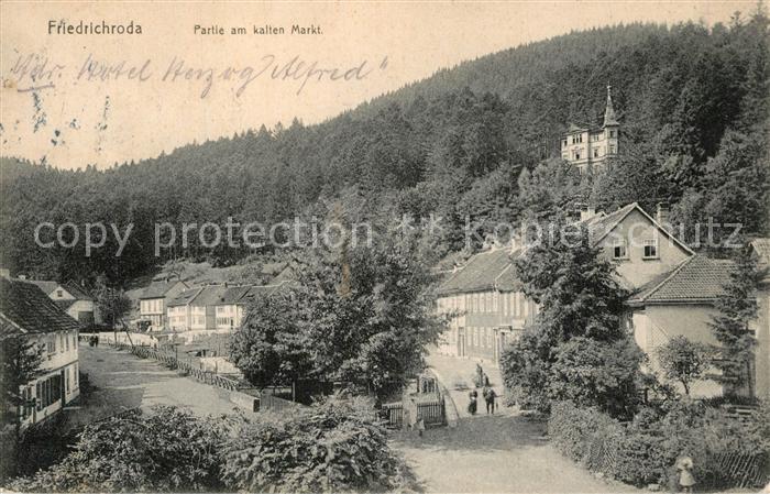 Friedrichroda Partie am Kalten Markt