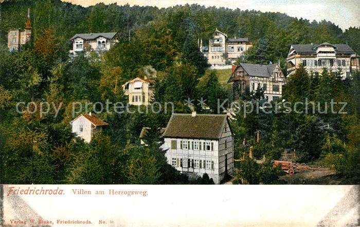 Friedrichroda Villen am Herzogsweg