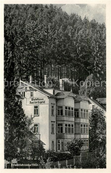 Friedrichroda Waldhaus Karin Sigrid