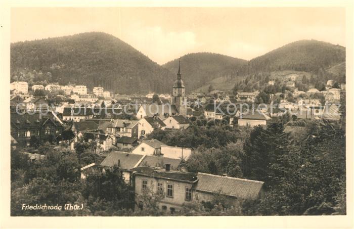 Friedrichroda Panorama Kirche