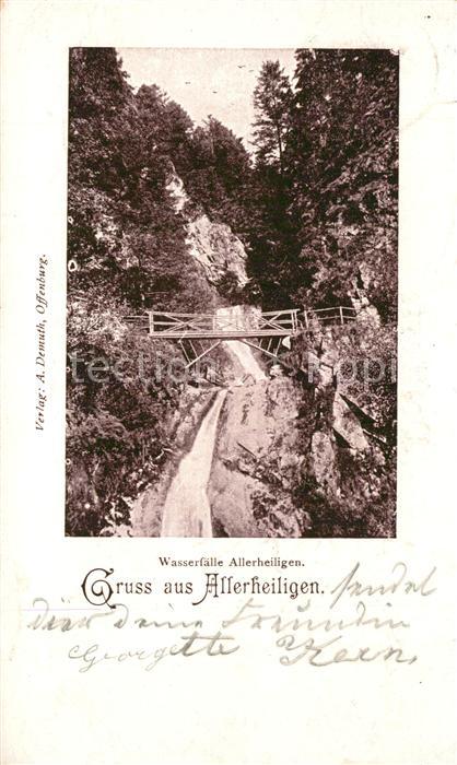 Allerheiligen Oppenau Wasserfaelle Allerheiligen