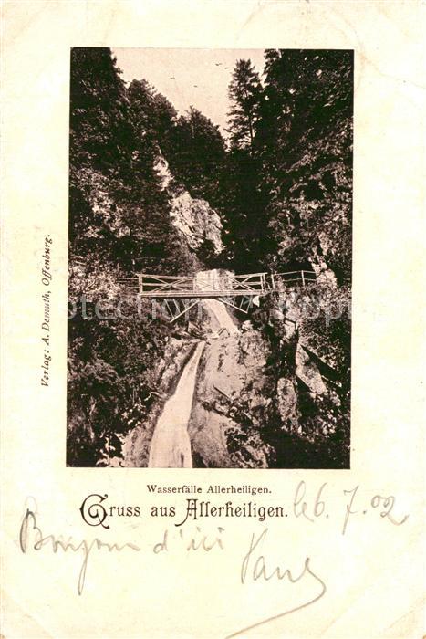 Allerheiligen Oppenau Wasserfaelle