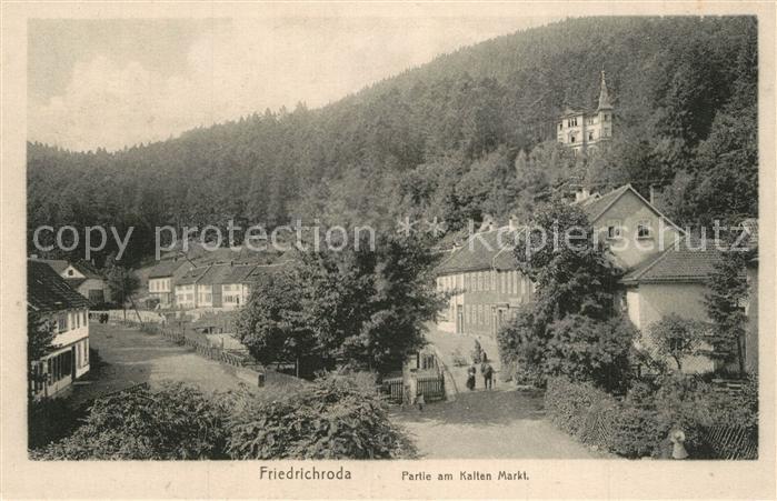 Friedrichroda Kalter Markt Schloss