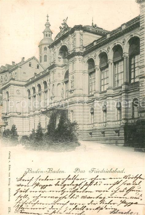 BADEN-BADEN BW Friedrichsbad