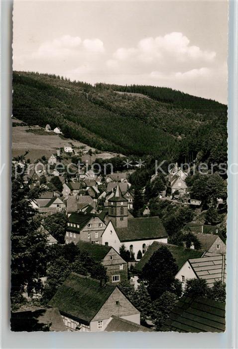 Willingen Sauerland Panorama Kirche