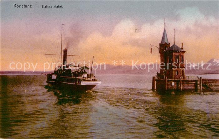 Konstanz Bodensee Hafeneinfahrt