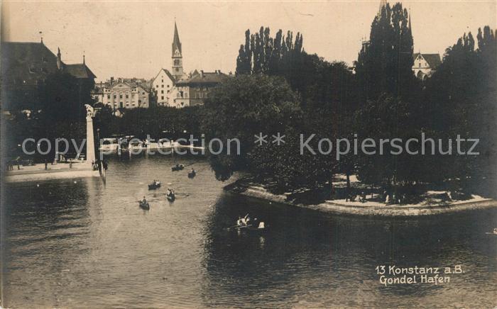 Konstanz Bodensee Gondelhafen