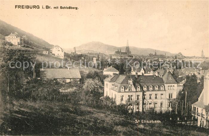 Freiburg Breisgau Sankt Elisabeth Schlossberg