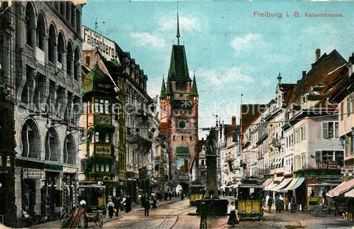 Freiburg Breisgau Kaiserstrasse